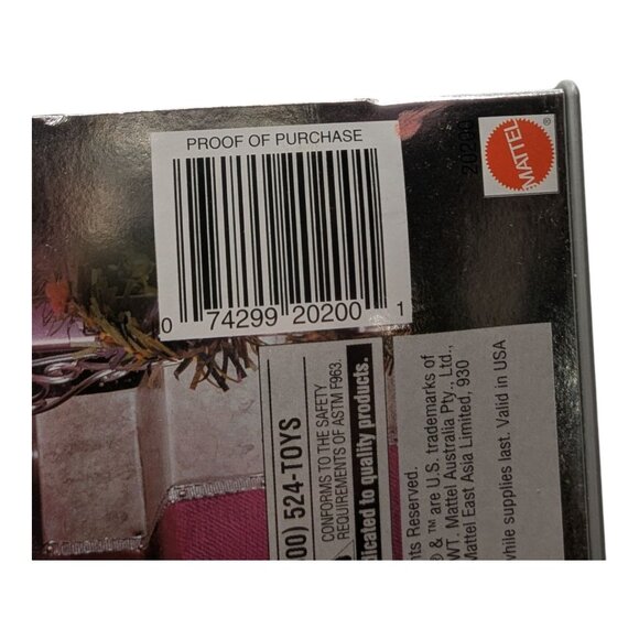 1998 Vintage RARE (Box Error) Mattel Happy Holidays Special Edition Barbie NRFB - Picture 9 of 14